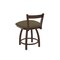 Holland Bar Stool Co 18" Low Back Swivel Vanity Stool, Bronze Finish, Graph Cork Seat 82118BZ017 - alternate 4